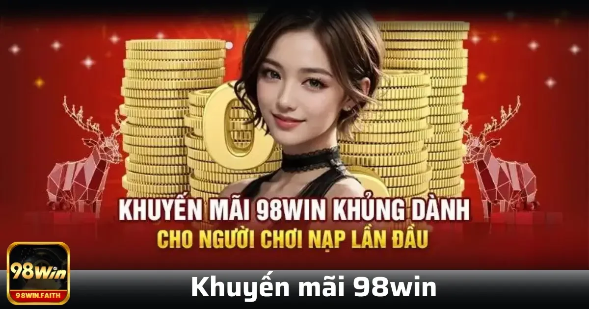 Khuyến mãi 98win 1 Trong thế giới cá cược trực tuyến, việc khởi đầu với các khoản thưởng hấp dẫn luôn là điểm tựa vững chắc cho người chơi mới và cả người chơi lâu năm.